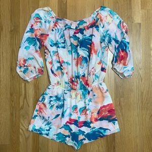 Watercolor romper